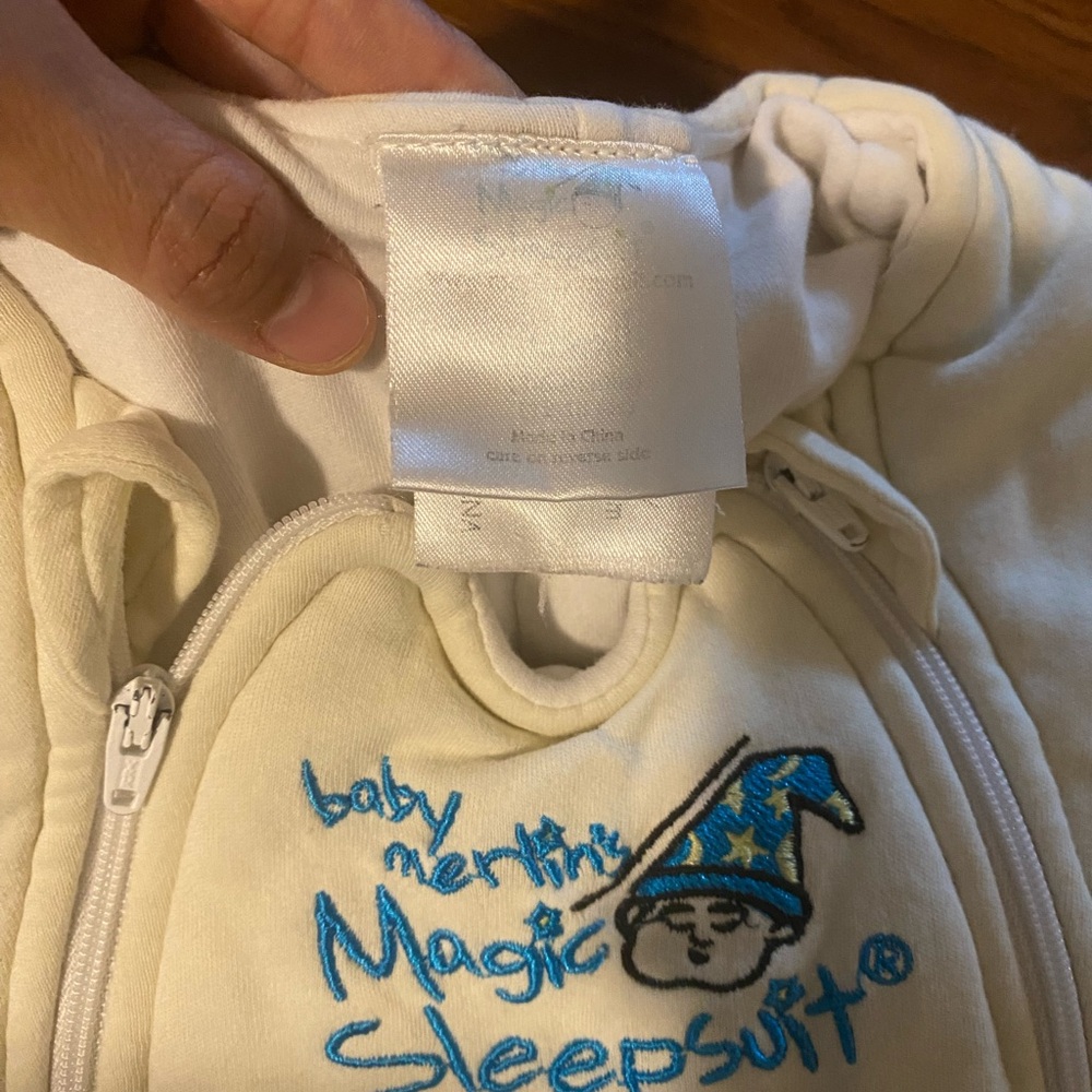 Baby Merlin’s magic sleep suit small cotton